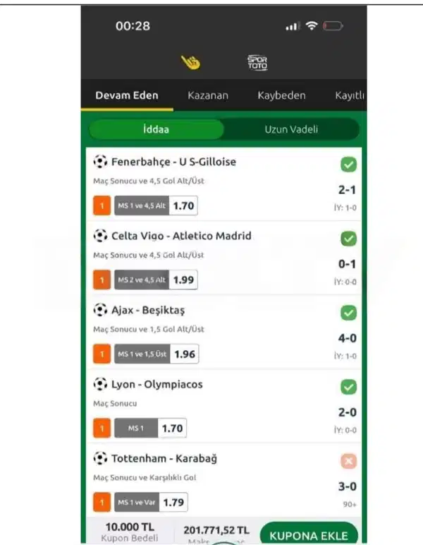 Mert Hakan Yandaş'ın Oynadığı Kuponlar Ortaya Çıktı