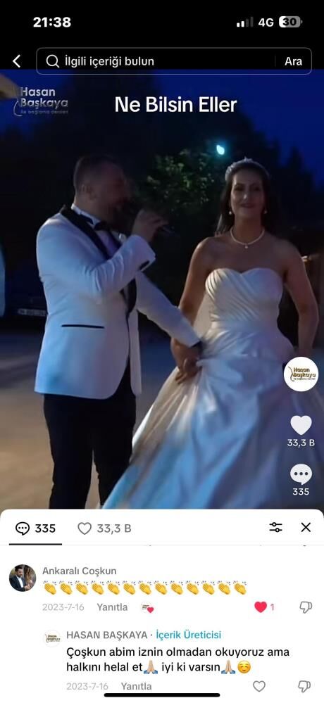 Viral Düğün Videosu Telif Krizine Yol Açtı Ankaralı Coşkun Çifte 300 Bin Tl'lik Dava Açtı1