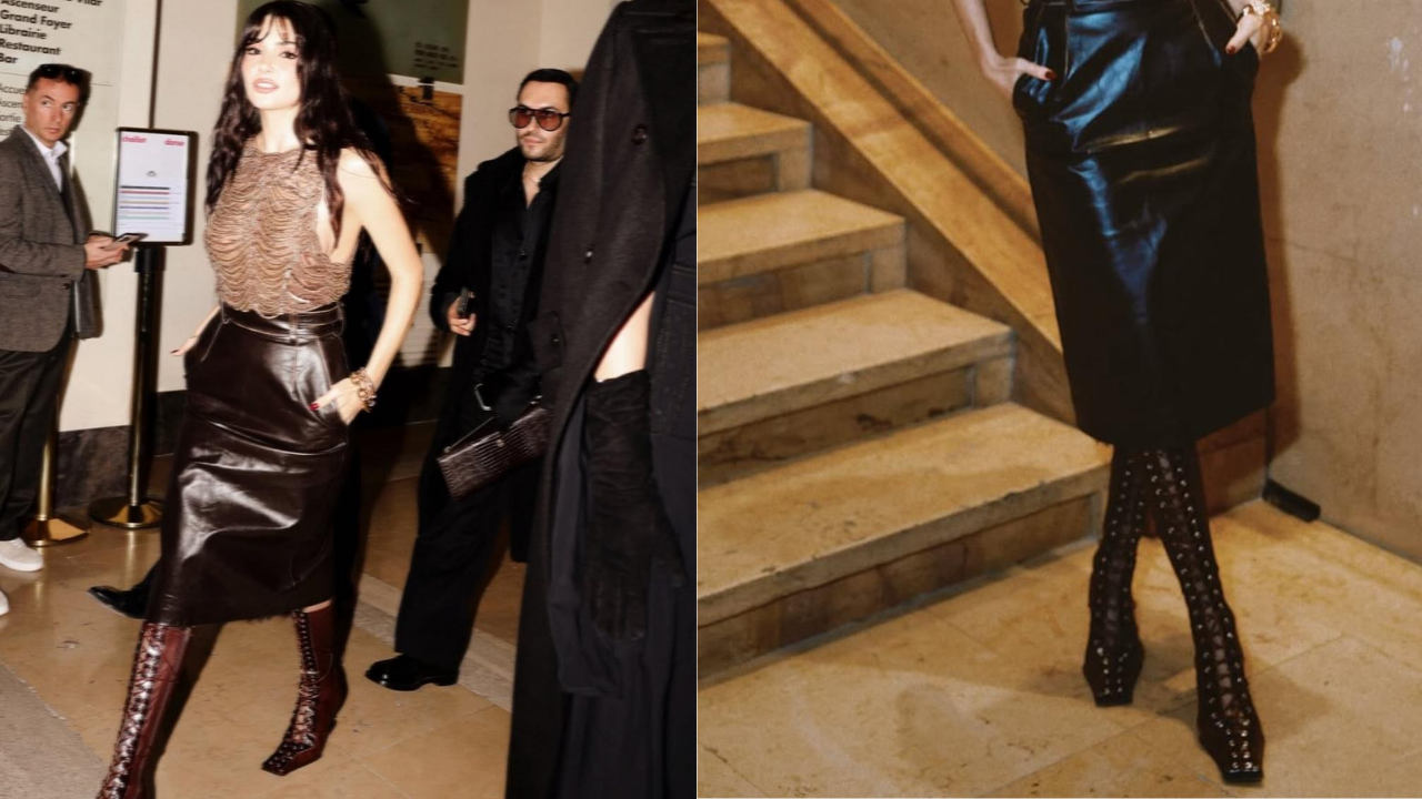 Hande Erçel’in Ayakkabıları Paris’te Gündem Oldu (2)