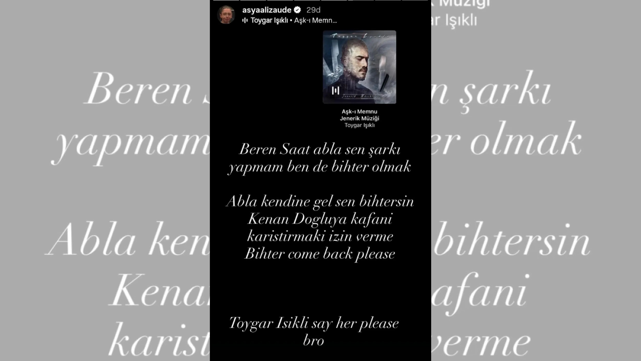 Alizade’den Beren Saat (1)