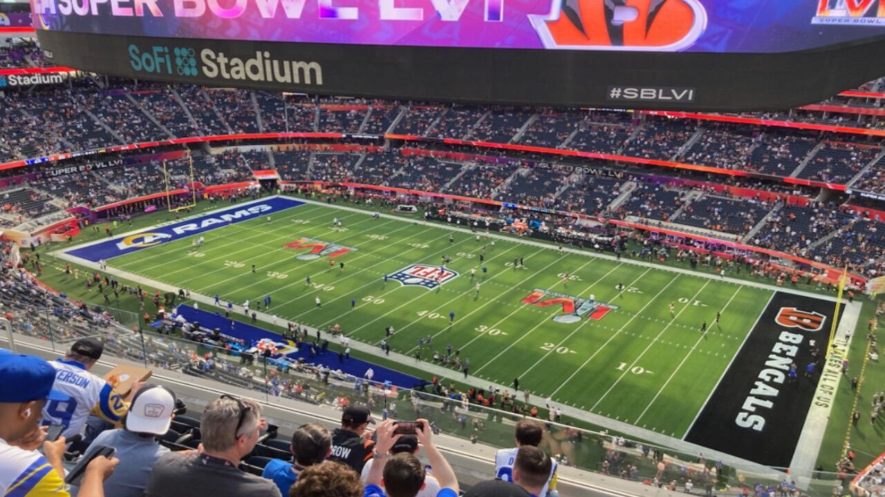 Super Bowl Hamburger