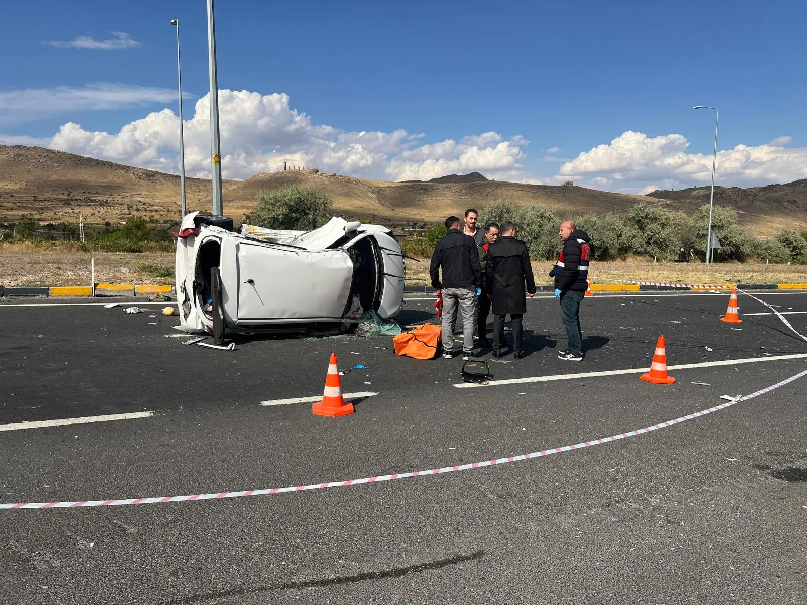 Nevşehir'de acı veda: Kavşaktaki feci kazada yaşlı çift hayatını kaybetti