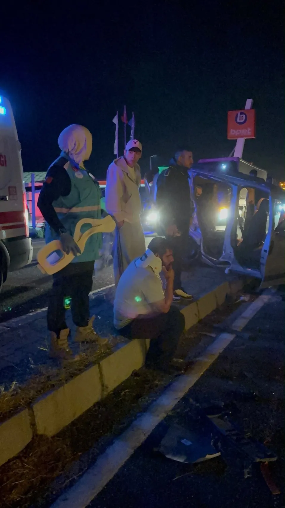 Nazilli'de gece yarısı dehşeti: İlk kazaya müdahale eden ekiplerin arasına daldı