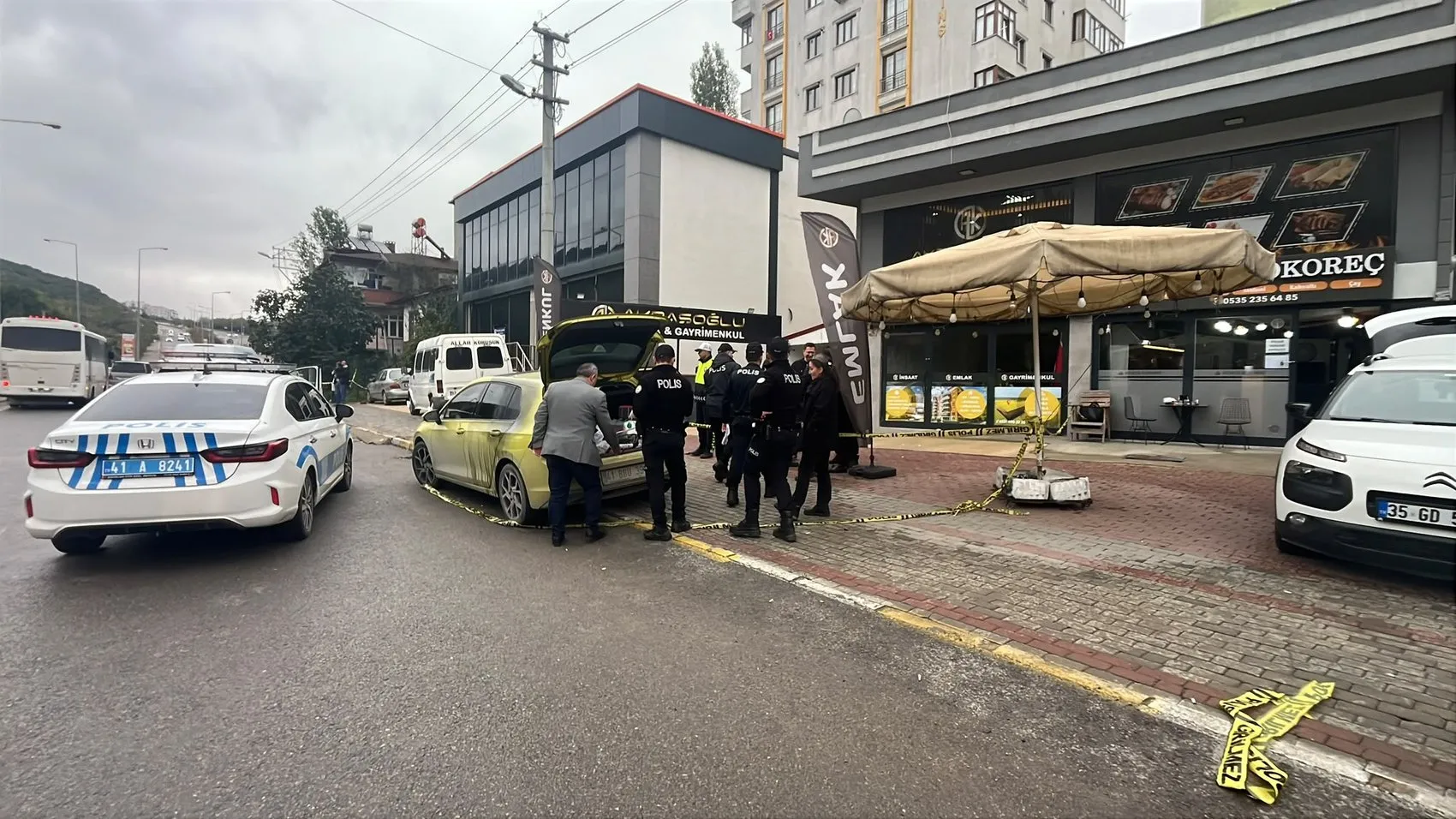 Gebze'deki emlak ofisinde kanlı hesaplaşma: Bir kişi hayatını kaybetti