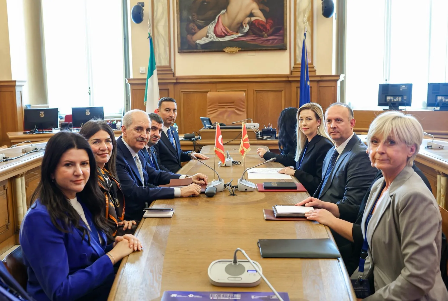 Roma'da Balkanlar İçin Kritik Zirve: Kurtulmuş ve Gaşi Bir Araya Geldi