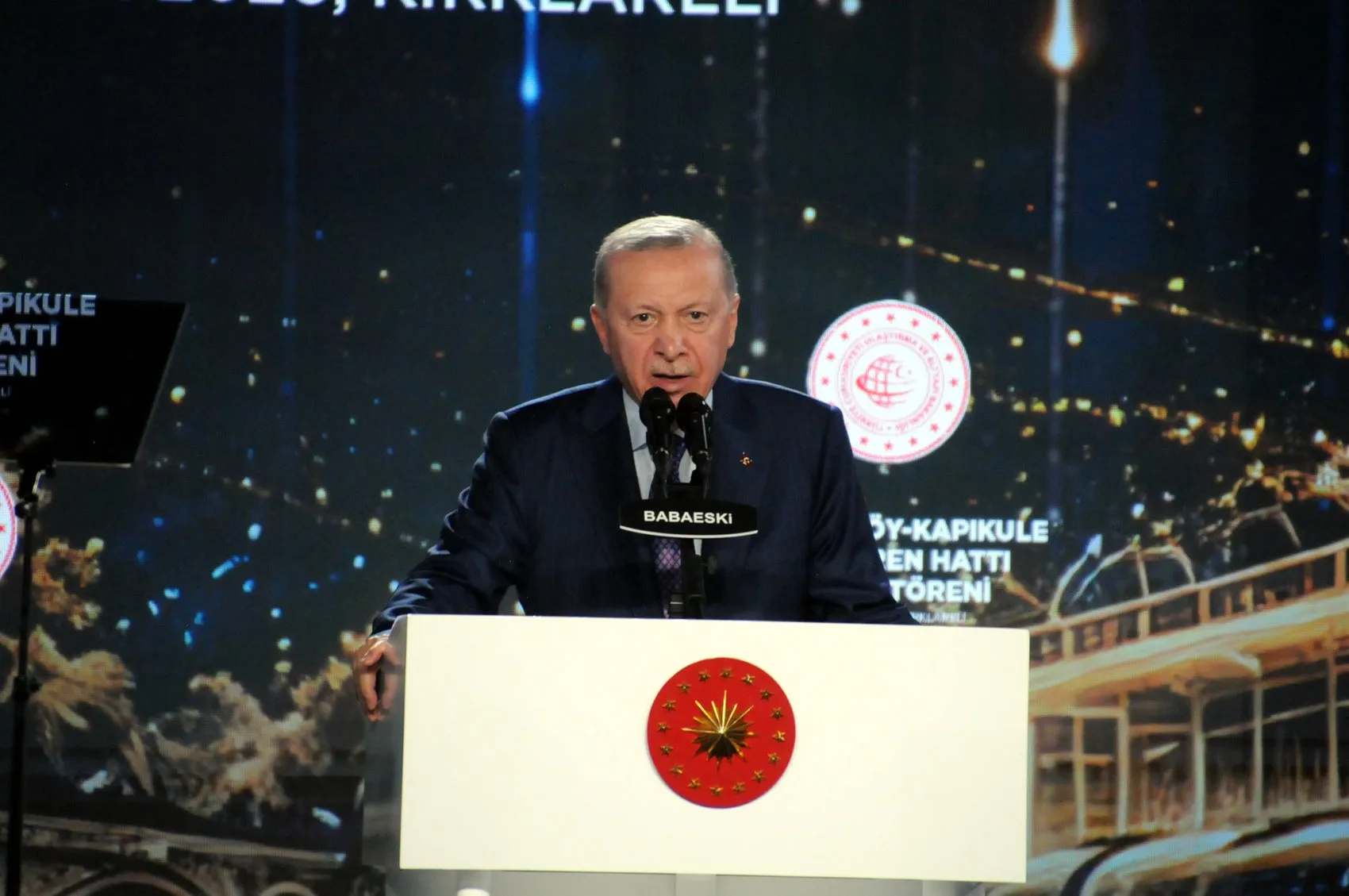 Trakya'nın ulaşım çehresini değiştiren dev adım: Hızlı tren hattında ilk sefer Cumhurbaşkanı'ndan