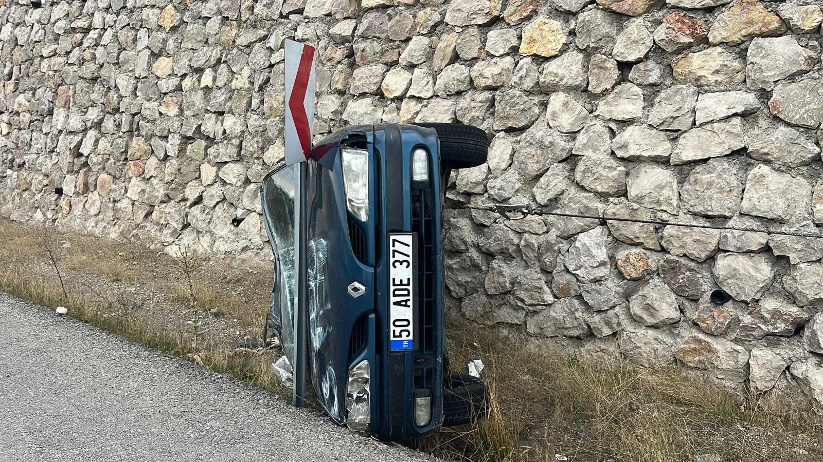 Nevşehir yolunda sabah trafiğinde korkutan kaza: 7 kişi hastanelik oldu