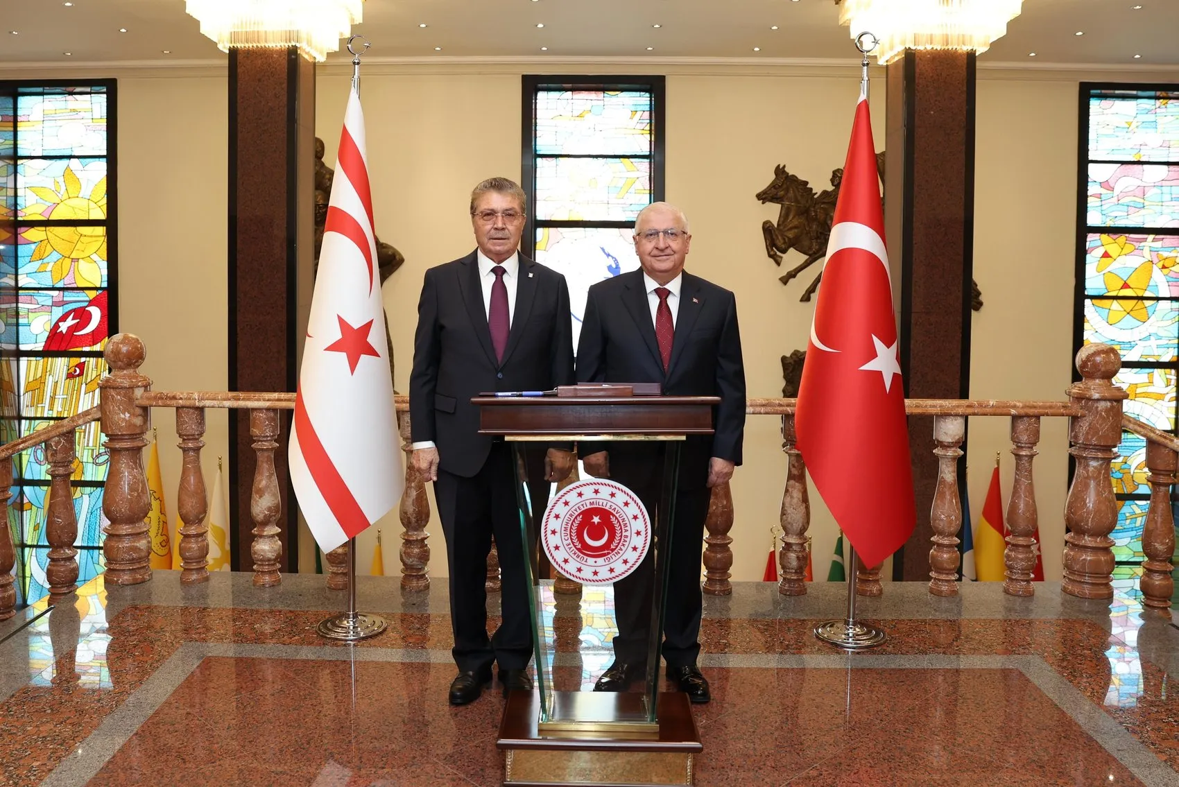 Ankara'da kritik diplomasi trafiği: Bakan Güler ve Üstel bir araya geldi