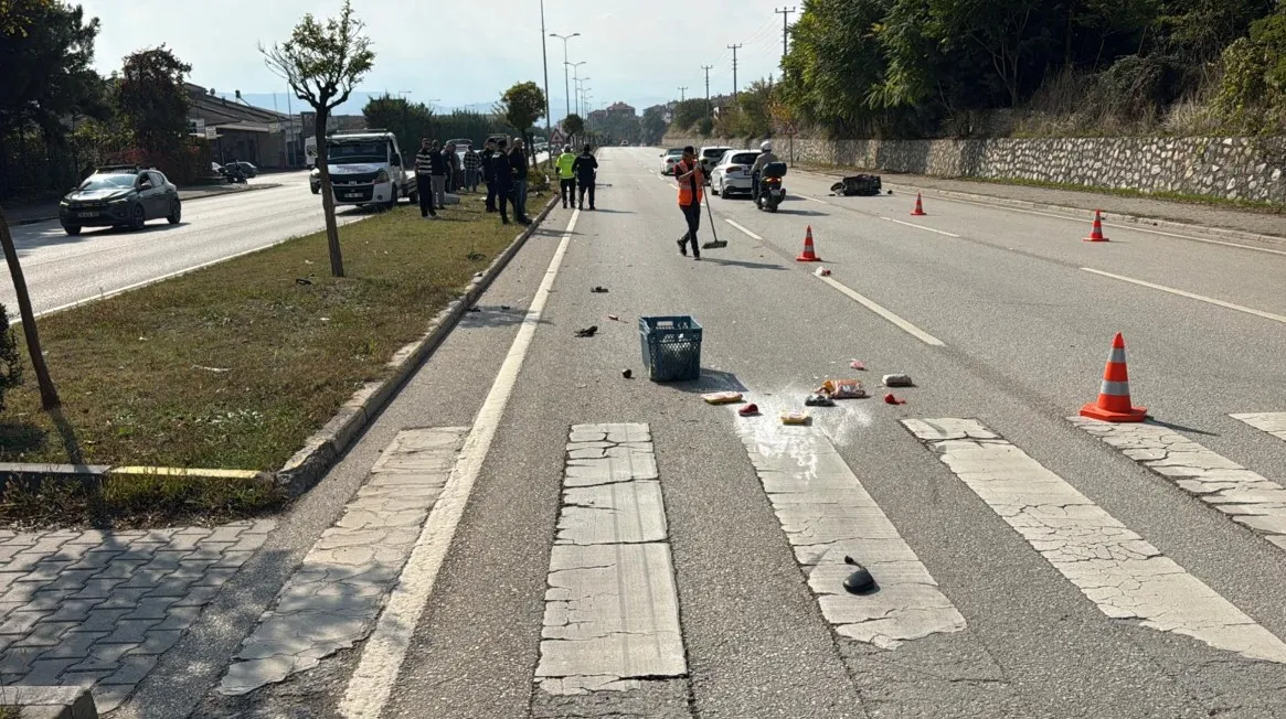 Safranbolu'da yaya geçidinde feci son: Güvenlik kamerası o anları saniye saniye kaydetti