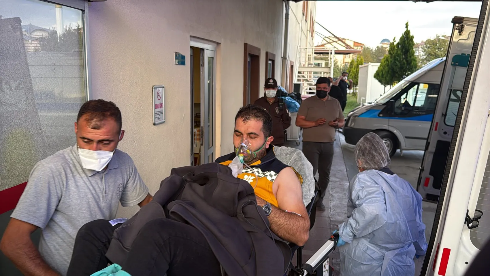 Turhal Şeker Fabrikası'nda korkutan sızıntı: 45 işçi hastanelik oldu