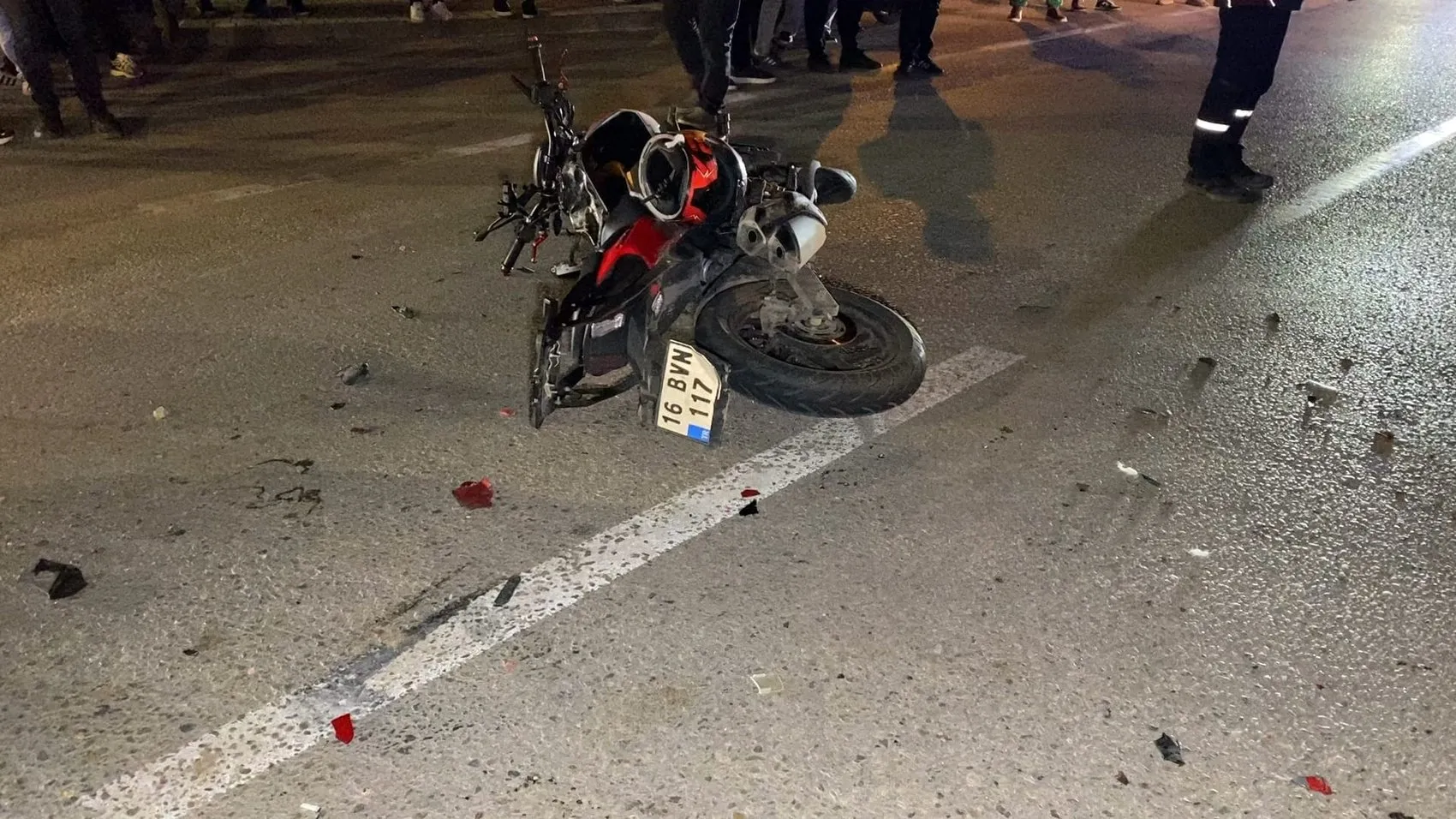 İnegöl'de geceyi karartan kaza: Motosikletli gençten acı haber geldi