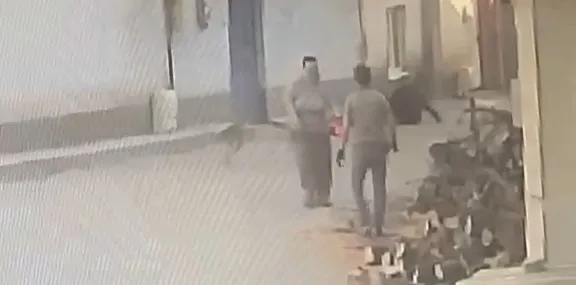 Bursa'da dehşet anları: Motorlu testereli saldırı yaşlı adamı yere serdi