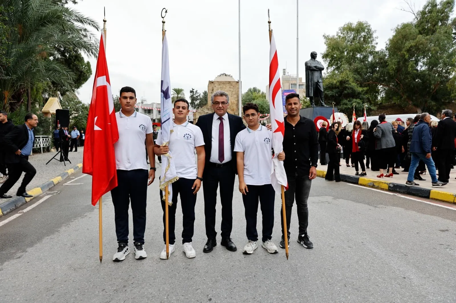 Kıbrıs'ta 29 Ekim Coşkusu: Cumhuriyet'in 103. Yılı Görkemli Törenlerle Kutlandı