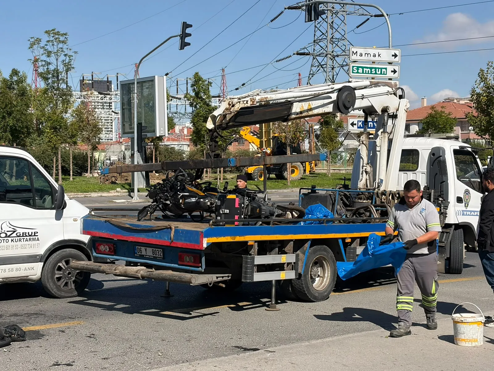 Başkentte sabah saatlerinde acı kaza: Motosiklet sürücüsü olay yerinde can verdi