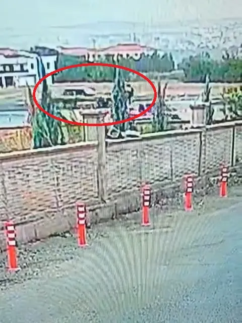 Bismil'de korku dolu anlar: Güvenlik kamerası o dehşet saniyelerini kaydetti