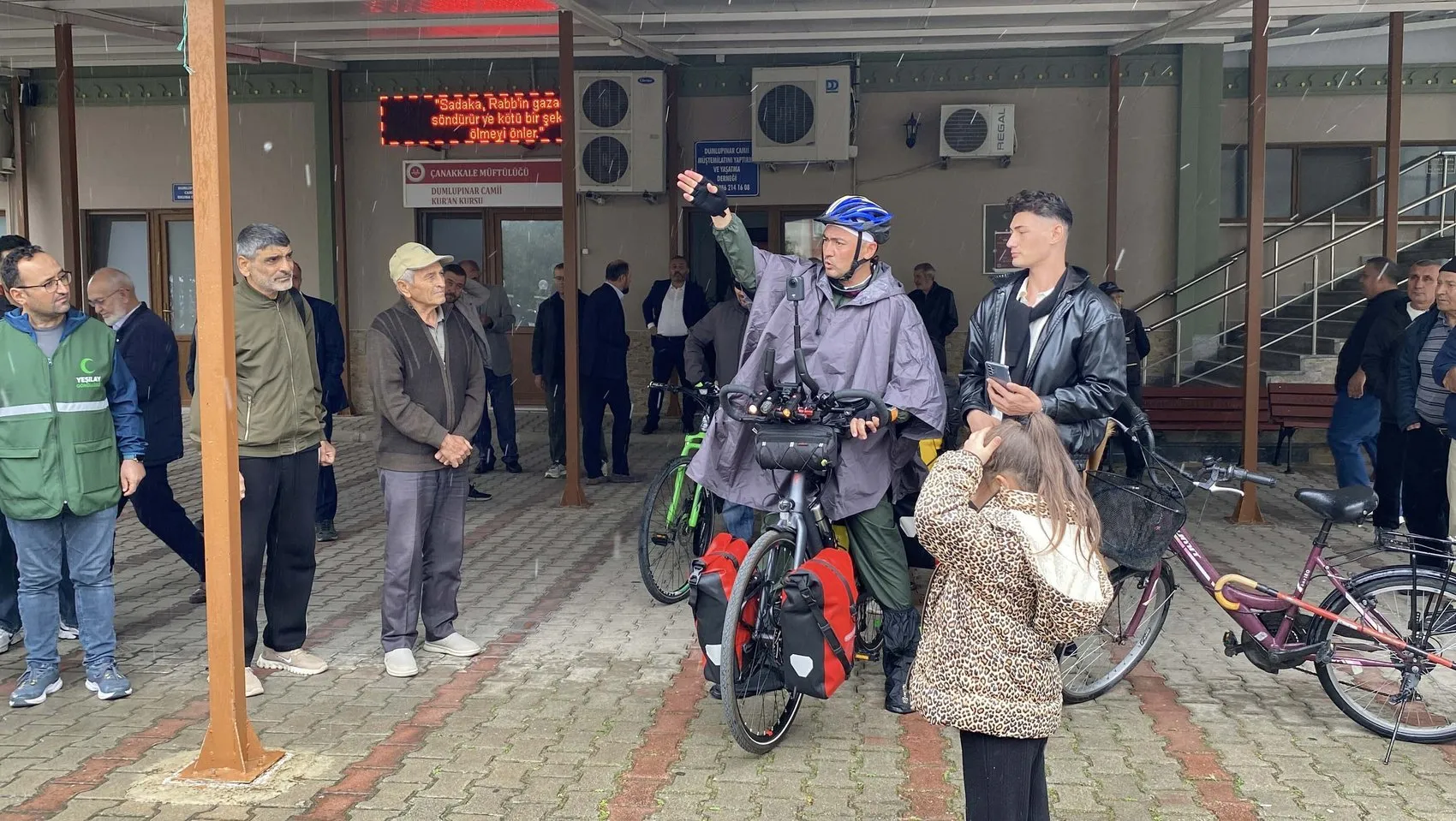 Çanakkale'den Mekke'ye uzanan 4 bin kilometrelik sabır ve tevekkül yolculuğu