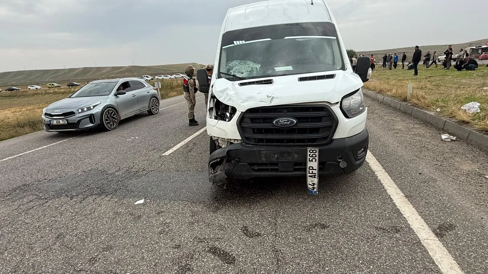 Bismil kara yolunda acı veda: 14 yaşındaki motosiklet sürücüsü hayata veda etti