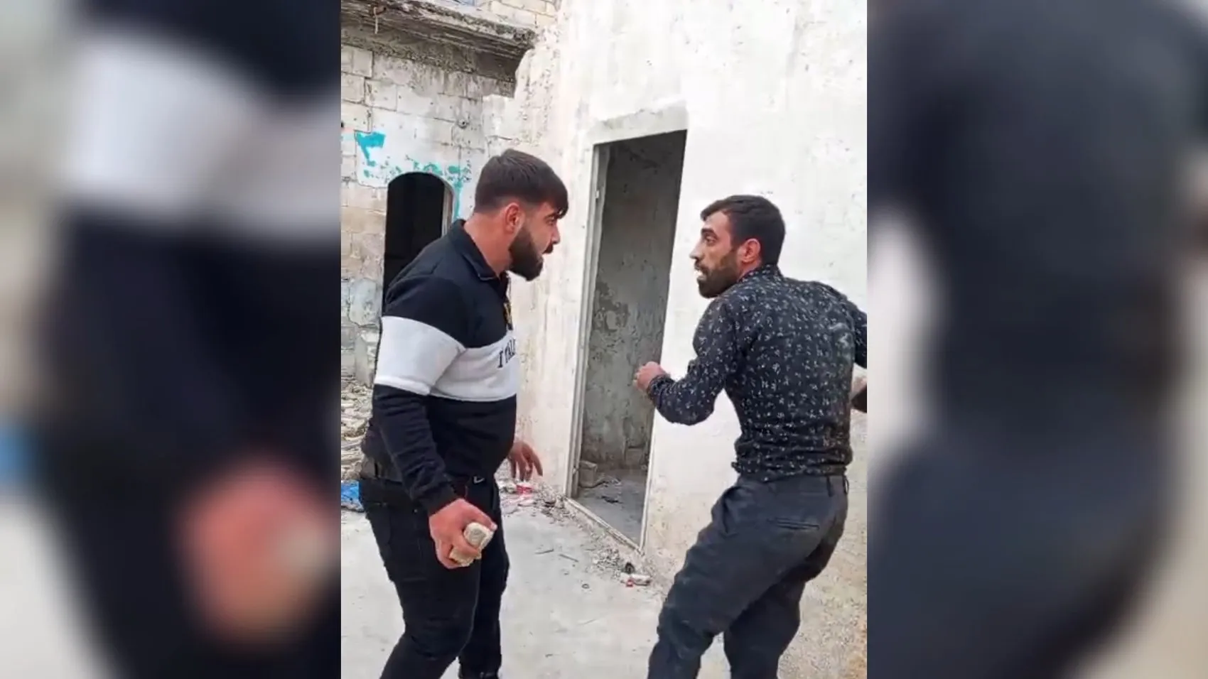 Şanlıurfa'da dehşet anları: Metruk binada dört kişiyi dakikalarca darp etti