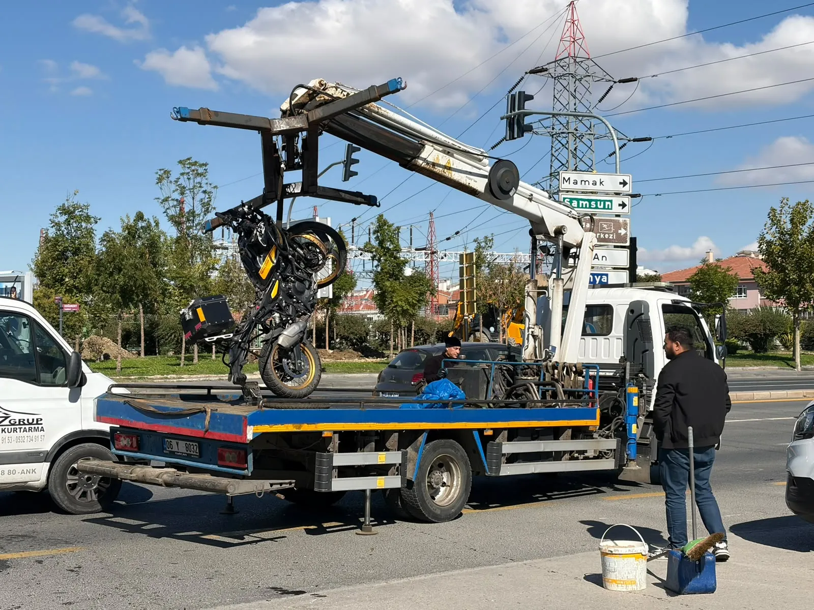 Başkentte sabah saatlerinde acı kaza: Motosiklet sürücüsü olay yerinde can verdi