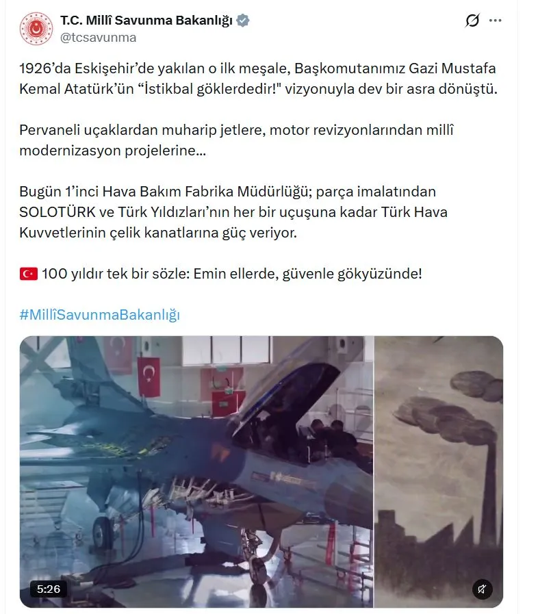 Göklerdeki çelik kanatların asırlık sessiz kahramanı: Eskişehir'de bir devir kapandı bir devir açıldı