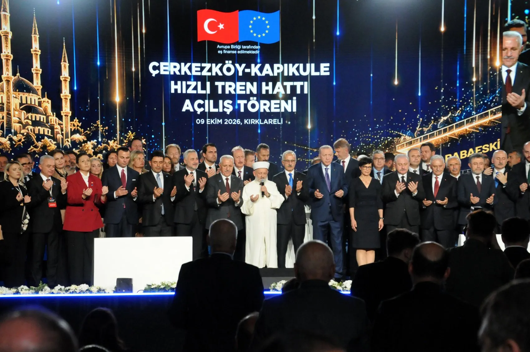 Trakya'nın ulaşım çehresini değiştiren dev adım: Hızlı tren hattında ilk sefer Cumhurbaşkanı'ndan