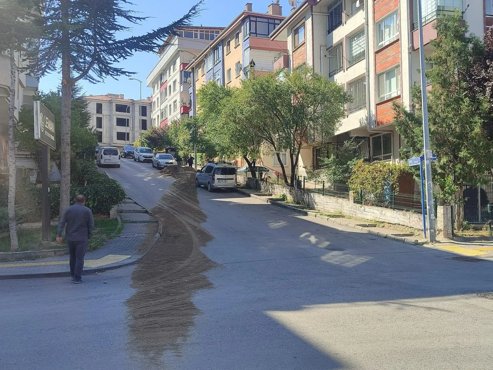 Mamak'ta korku dolu anlar: Damperi açık kamyonet dehşet saçtı