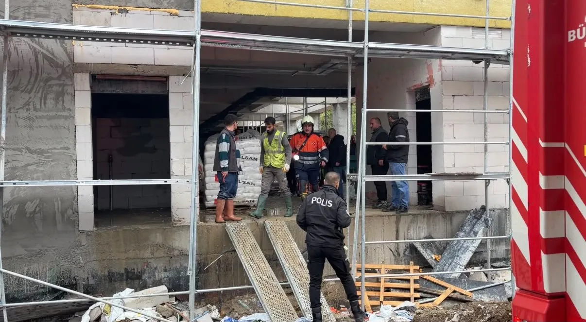 Beykoz'daki okul inşaatında sel felaketinin acı bilançosu: Bir işçi hayatını kaybetti