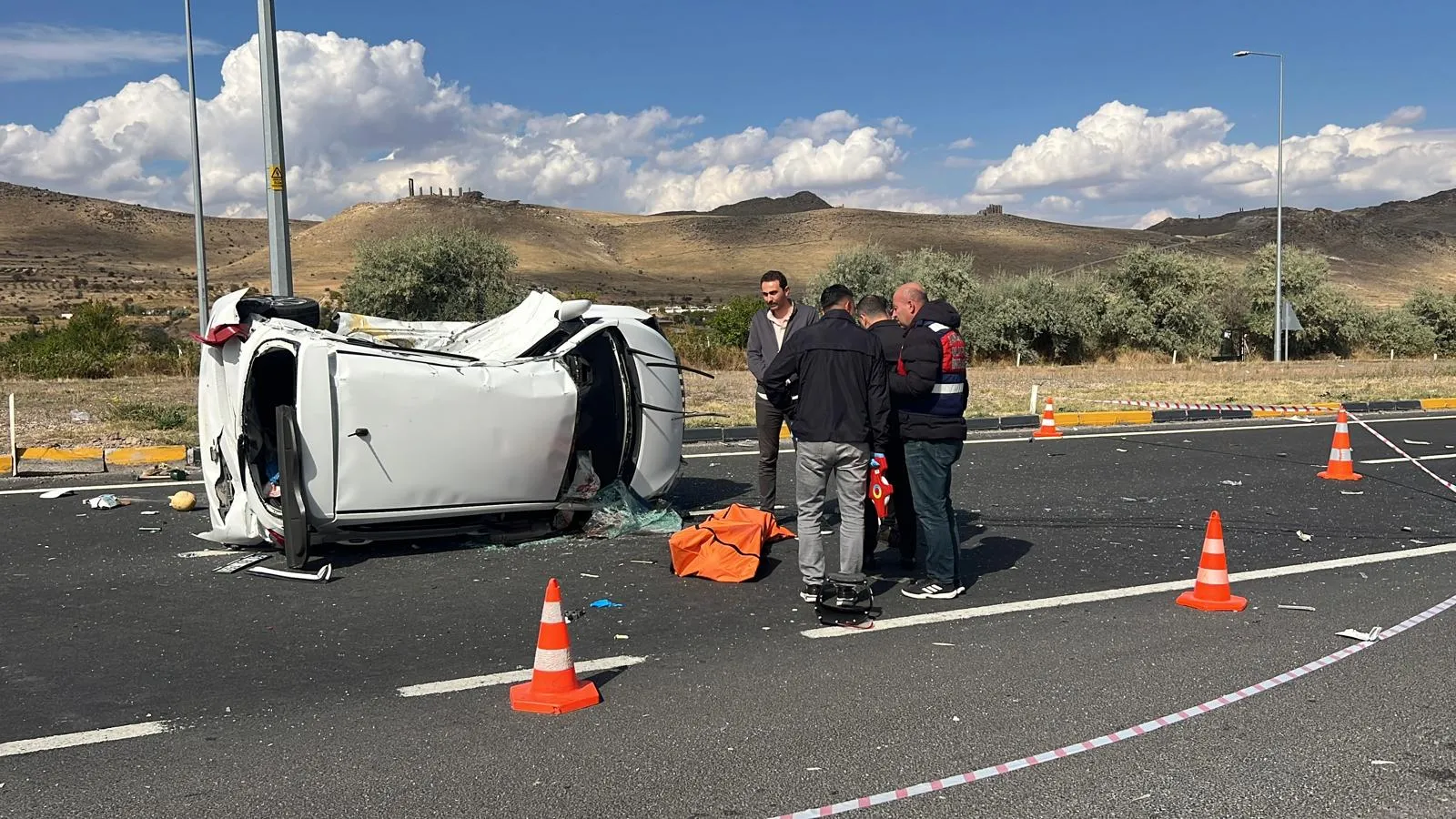 Nevşehir'de acı veda: Kavşaktaki feci kazada yaşlı çift hayatını kaybetti