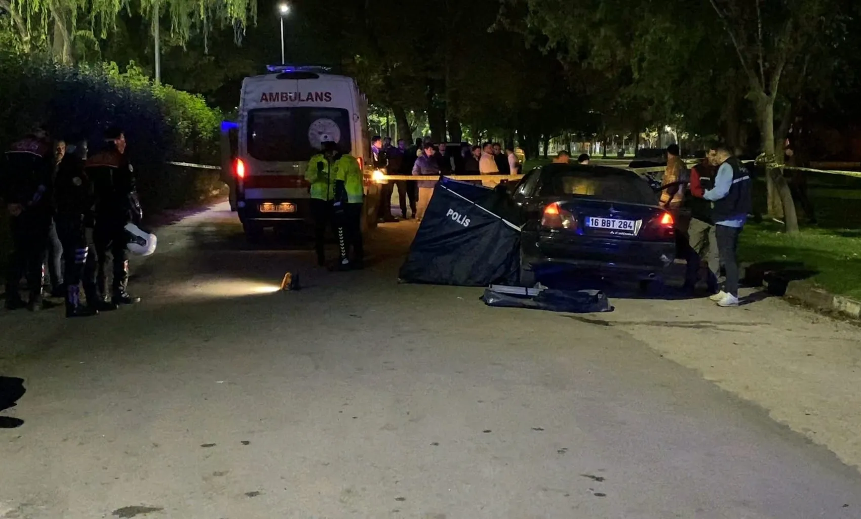 İnegöl'de yürek yakan kaza: Genç sürücü olay yerinde can verdi