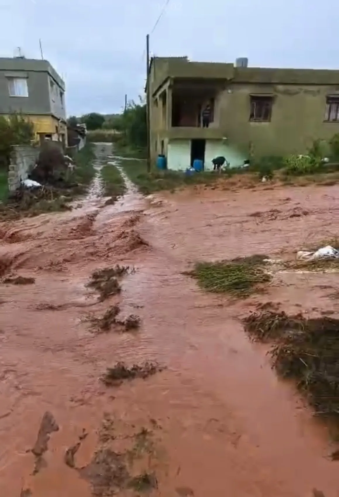 Reyhanlı'da çiftçinin kabusu bitmiyor: Bir haftada ikinci sel felaketi