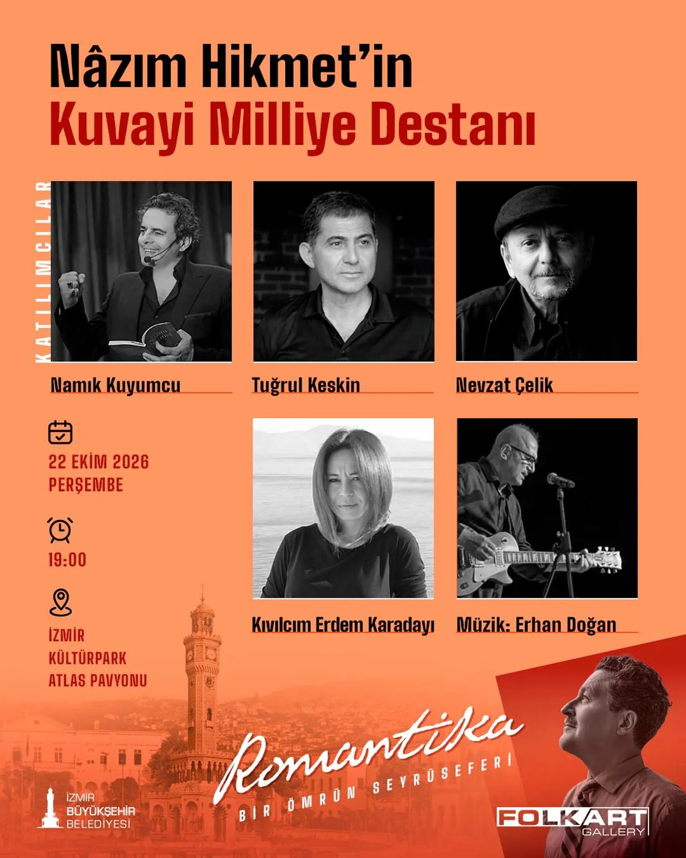 Nâzım Hikmet’in izinde İzmir’de sanat şöleni: Romantika sergisi özel etkinliklerle derinleşiyor
