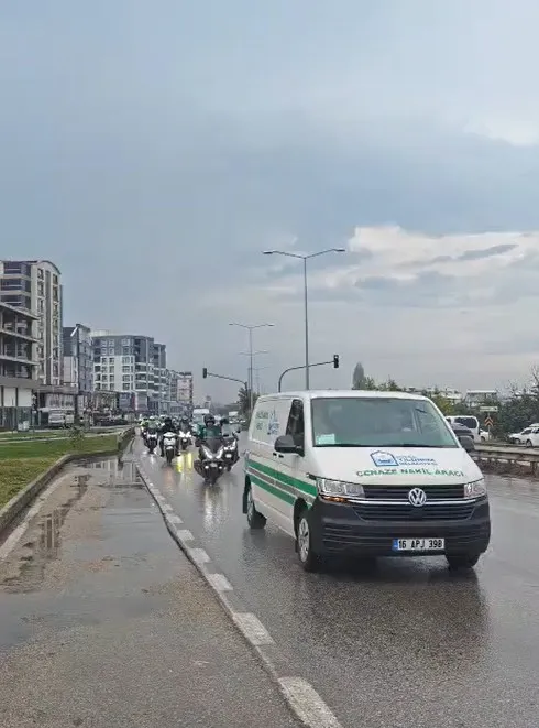 Bursa'da motokuryelerin hüzünlü vedası: 56 günlük yaşam mücadelesi son buldu