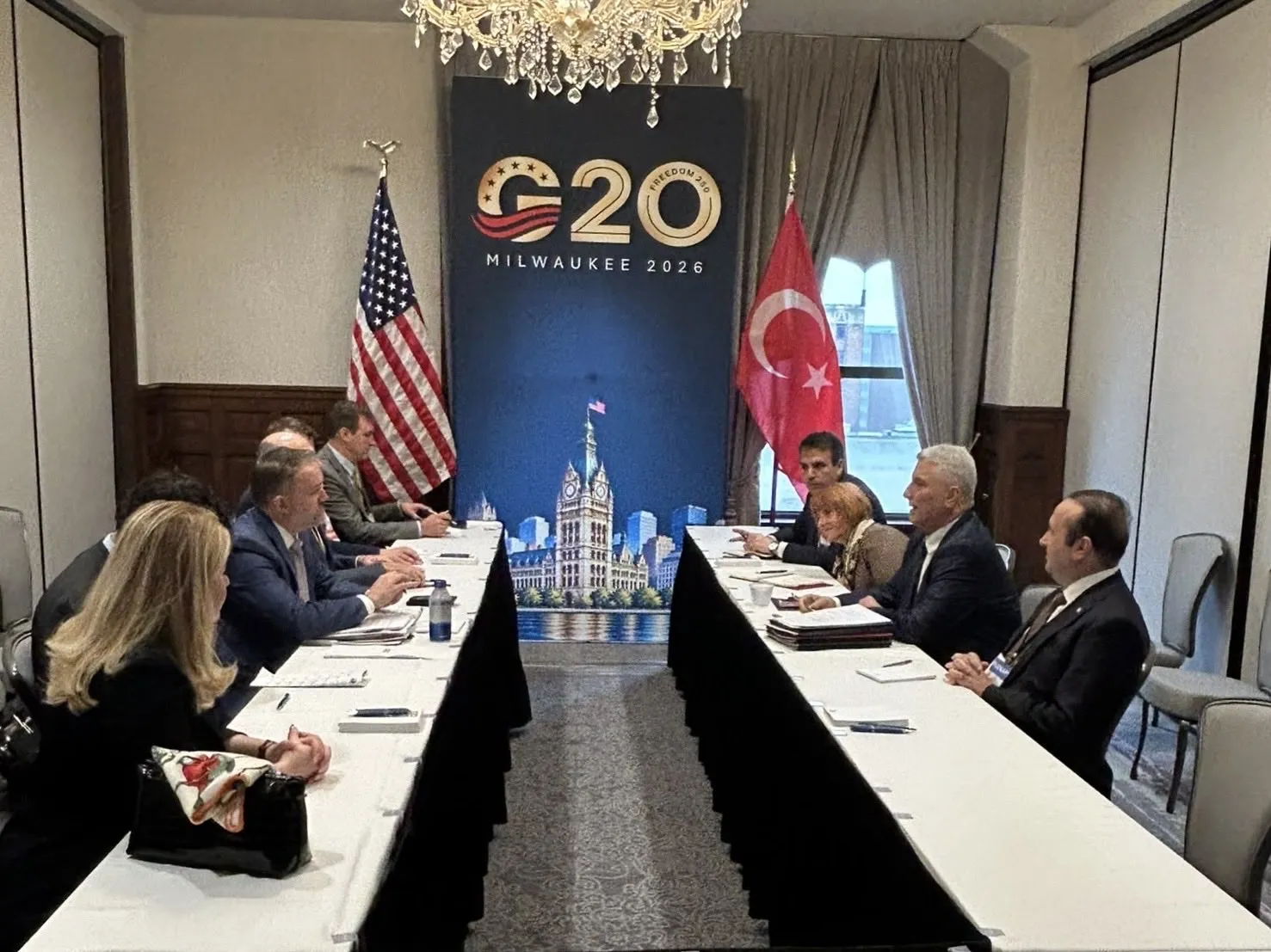 Washington'da kritik zirve: 50 milyar dolarlık ticaret hedefi için yol haritası çizildi