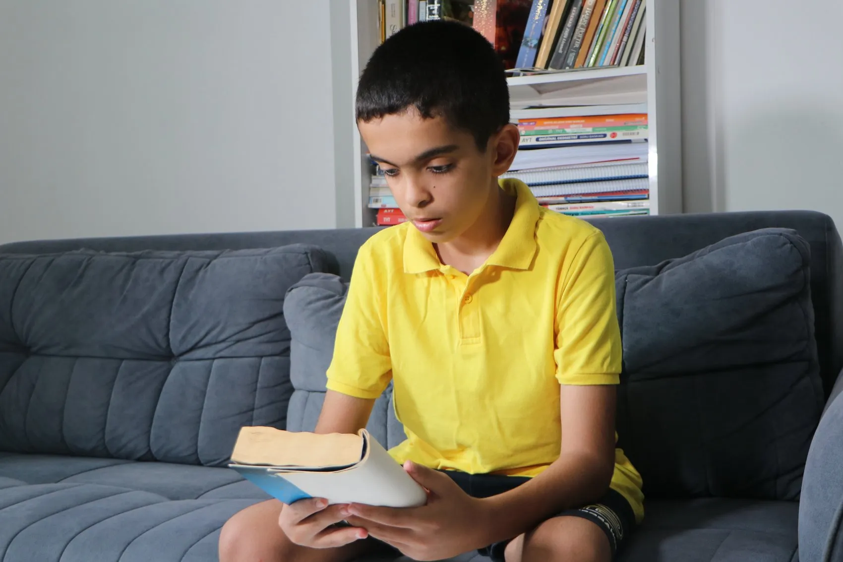 11 yaşındaki Cihan'ın en büyük hayali: Kendi gibi çocukları iyileştirecek doktor olmak