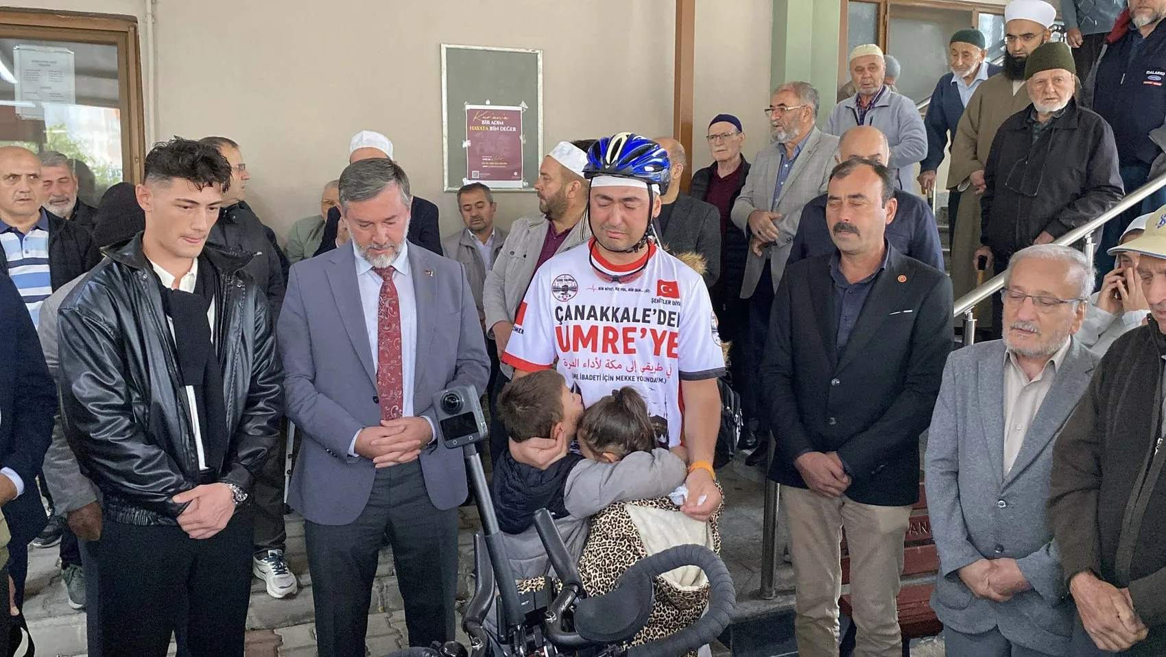 Çanakkale'den Mekke'ye uzanan 4 bin kilometrelik sabır ve tevekkül yolculuğu