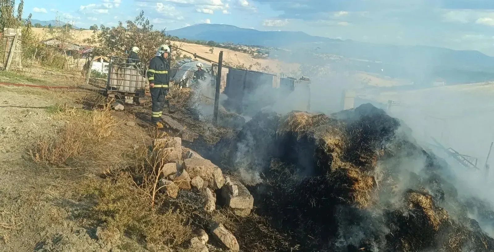 Tepepınar köyünde yürek yakan trajedi: Ahır yangını bir can aldı