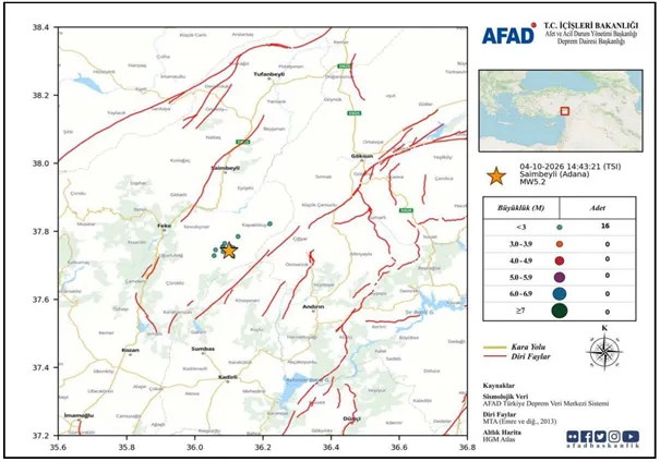 Adana'nın sismik kalbinde kritik uyarı: Uzman isimden 5.8 büyüklüğünde deprem beklentisi