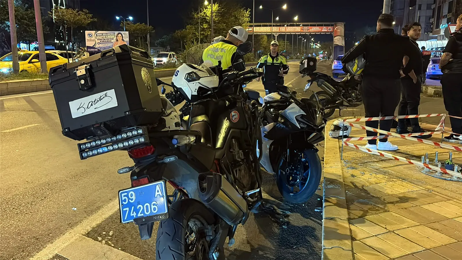 Çorlu'da gece yarısı kovalamacası: Ehliyetsiz sürücüye rekor ceza