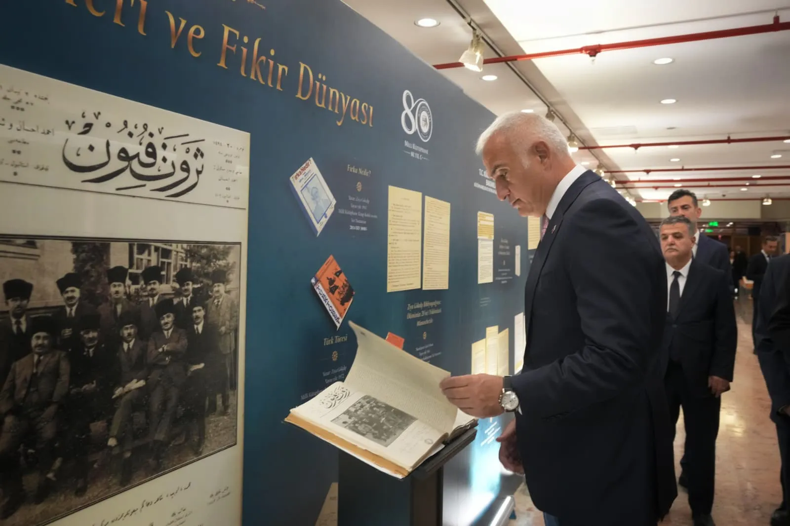 Cumhuriyetin Fikri Mimarı 150 Yaşında: Milli Kütüphane'de Gökalp'in İzleri Sürülüyor