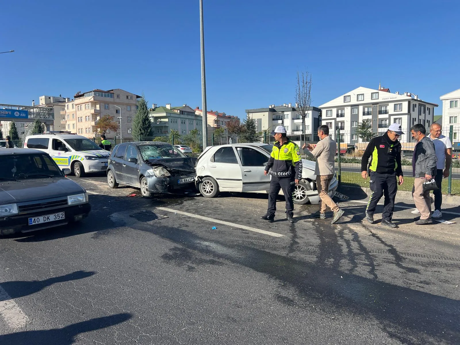 Sınav heyecanı yerini korkuya bıraktı: KPSS yolunda zincirleme kaza