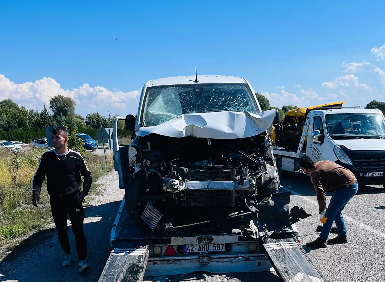 Beyşehir yolunda acı bilanço: Bir aile yok oldu