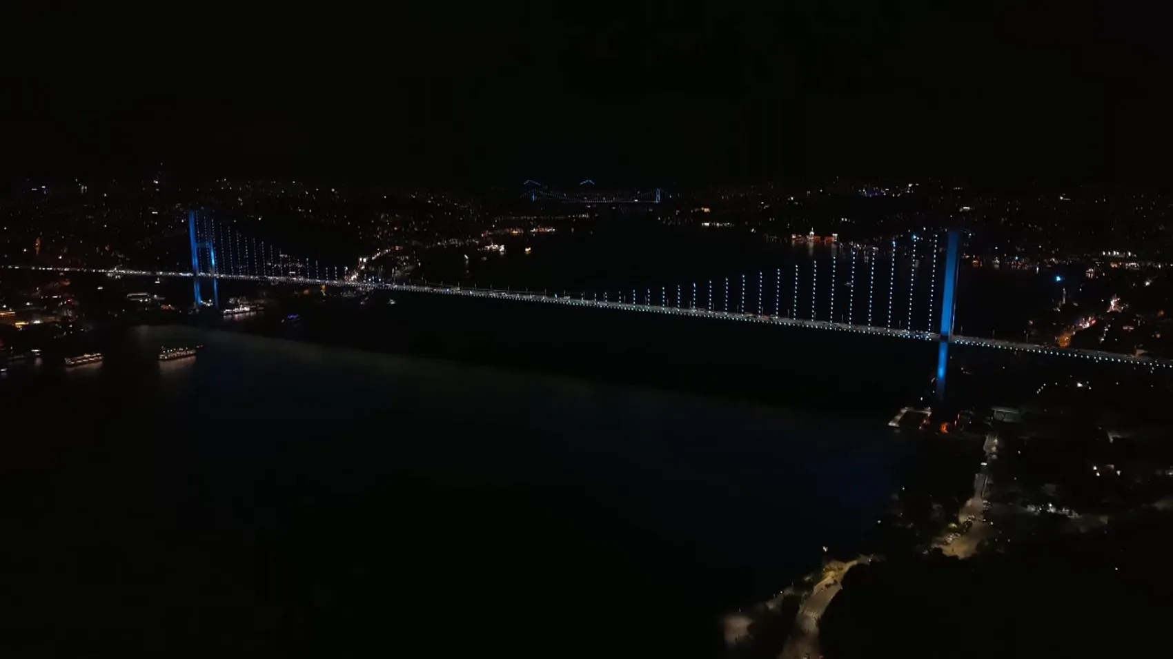 İstanbul Boğazı'nda Türk Dünyası'na özel görsel şölen