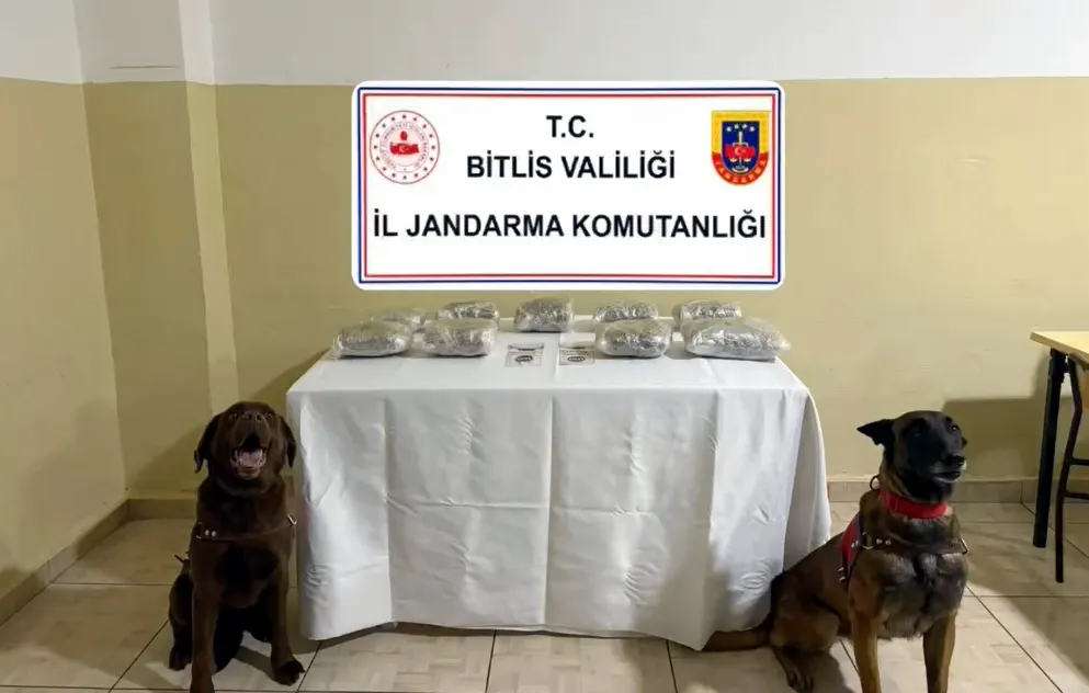 Bitlis'te zehir tacirlerine ağır darbe: 14 gözaltıdan 13'ü cezaevine gönderildi
