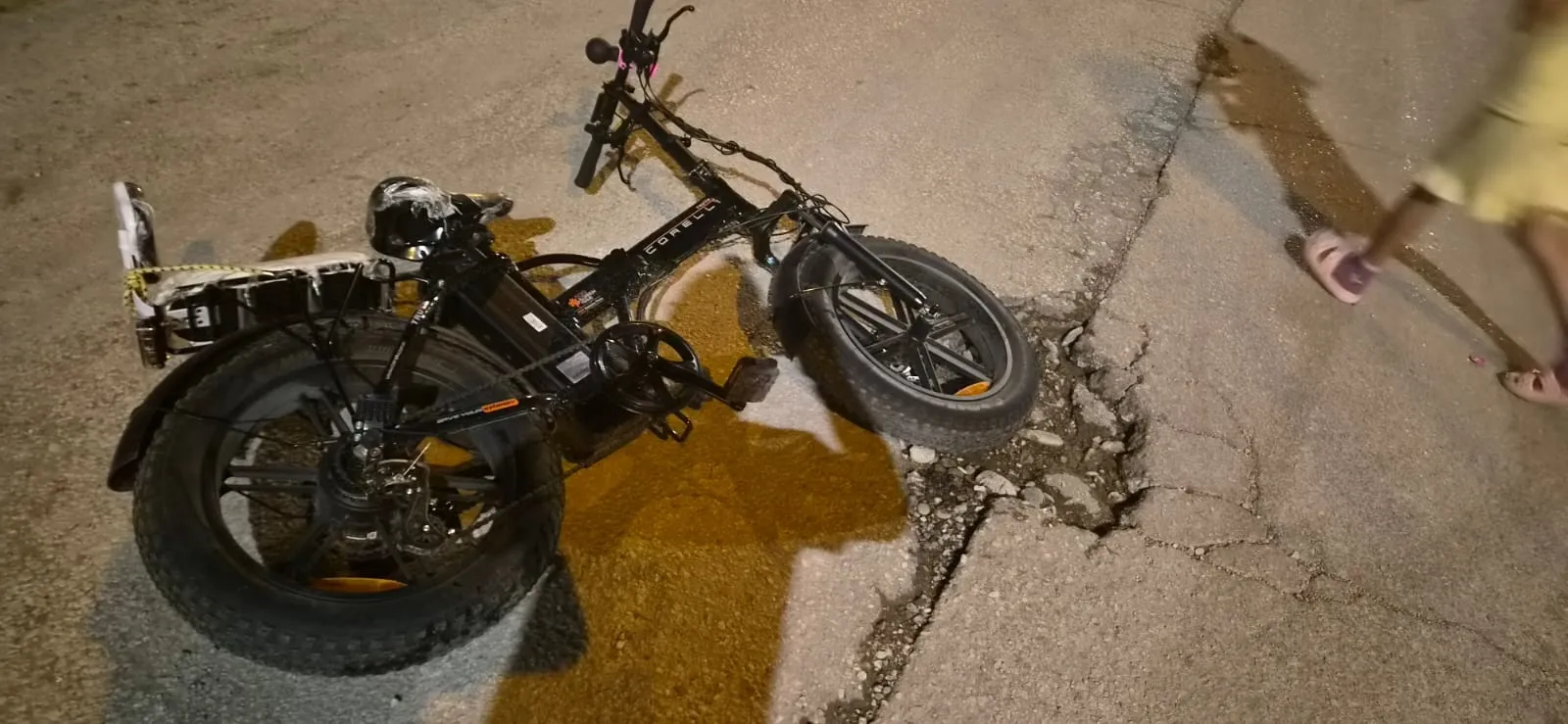 Adana'da asfalt faciası: Kızıyla gezintiye çıkan babanın kabus dolu anları