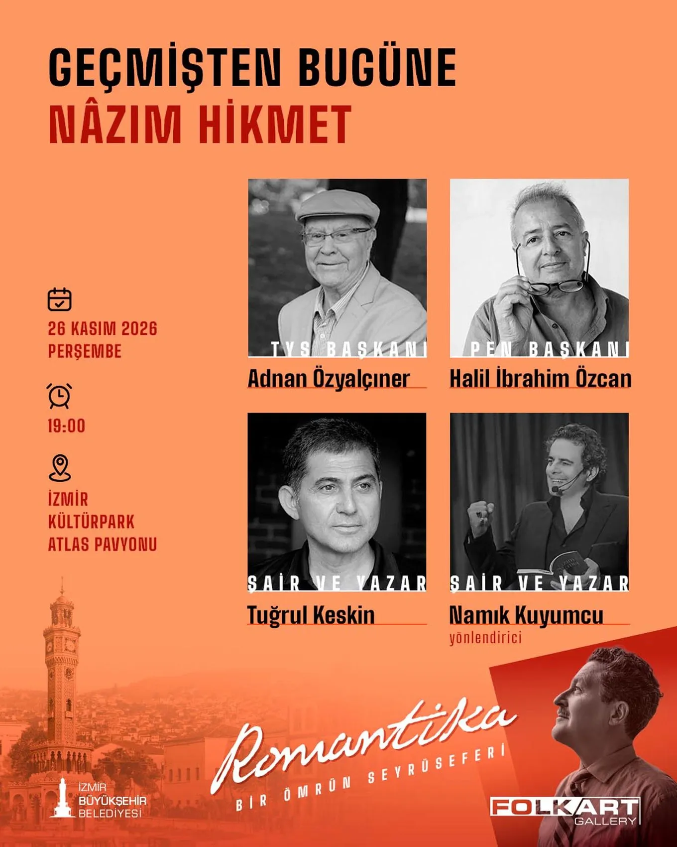 Nâzım Hikmet’in izinde İzmir’de sanat şöleni: Romantika sergisi özel etkinliklerle derinleşiyor