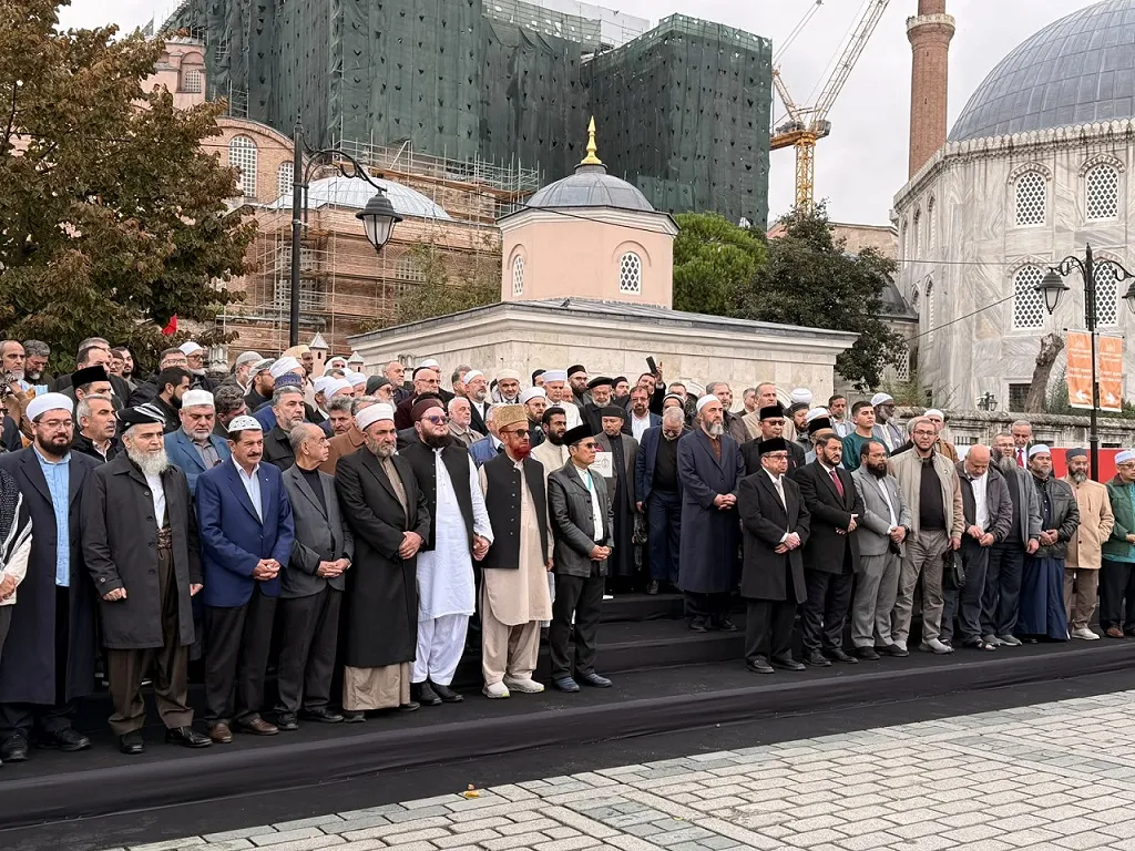 İslam dünyası için tarihi çağrı: Ayasofya'dan birlik sözleşmesi mesajı yükseldi