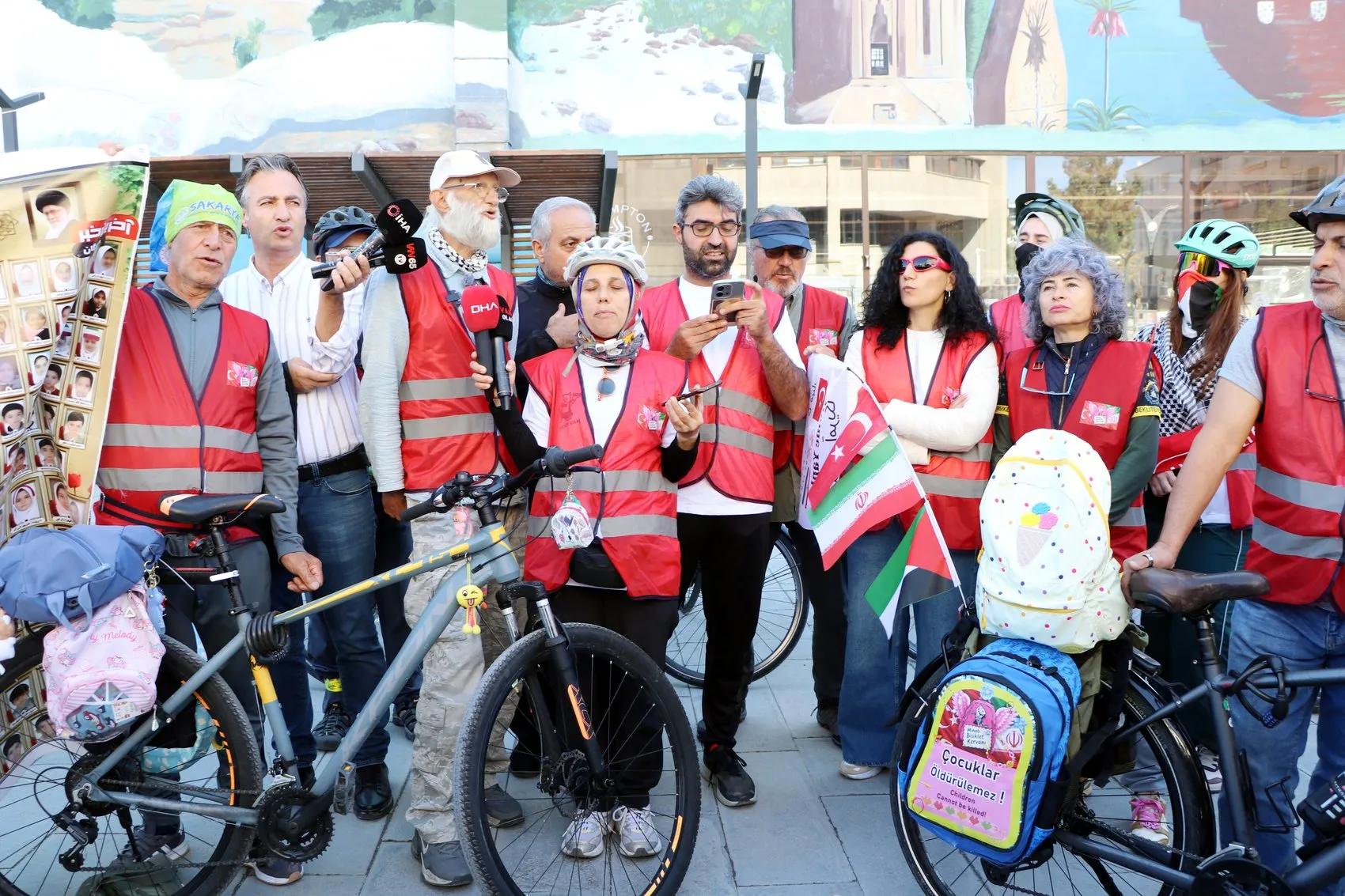 Diyarbakır'dan İran'a uzanan vicdan yolculuğu: 3 bin kilometrelik pedal çevirme eylemi