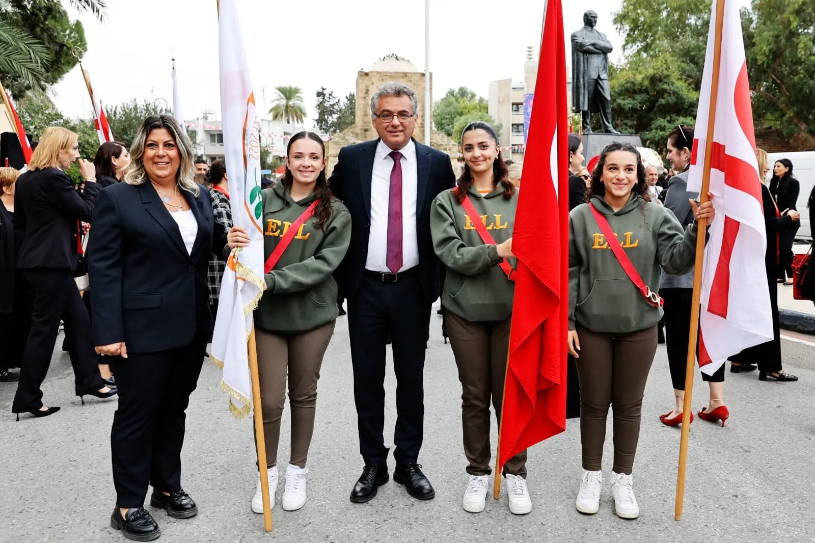 Kıbrıs'ta 29 Ekim Coşkusu: Cumhuriyet'in 103. Yılı Görkemli Törenlerle Kutlandı