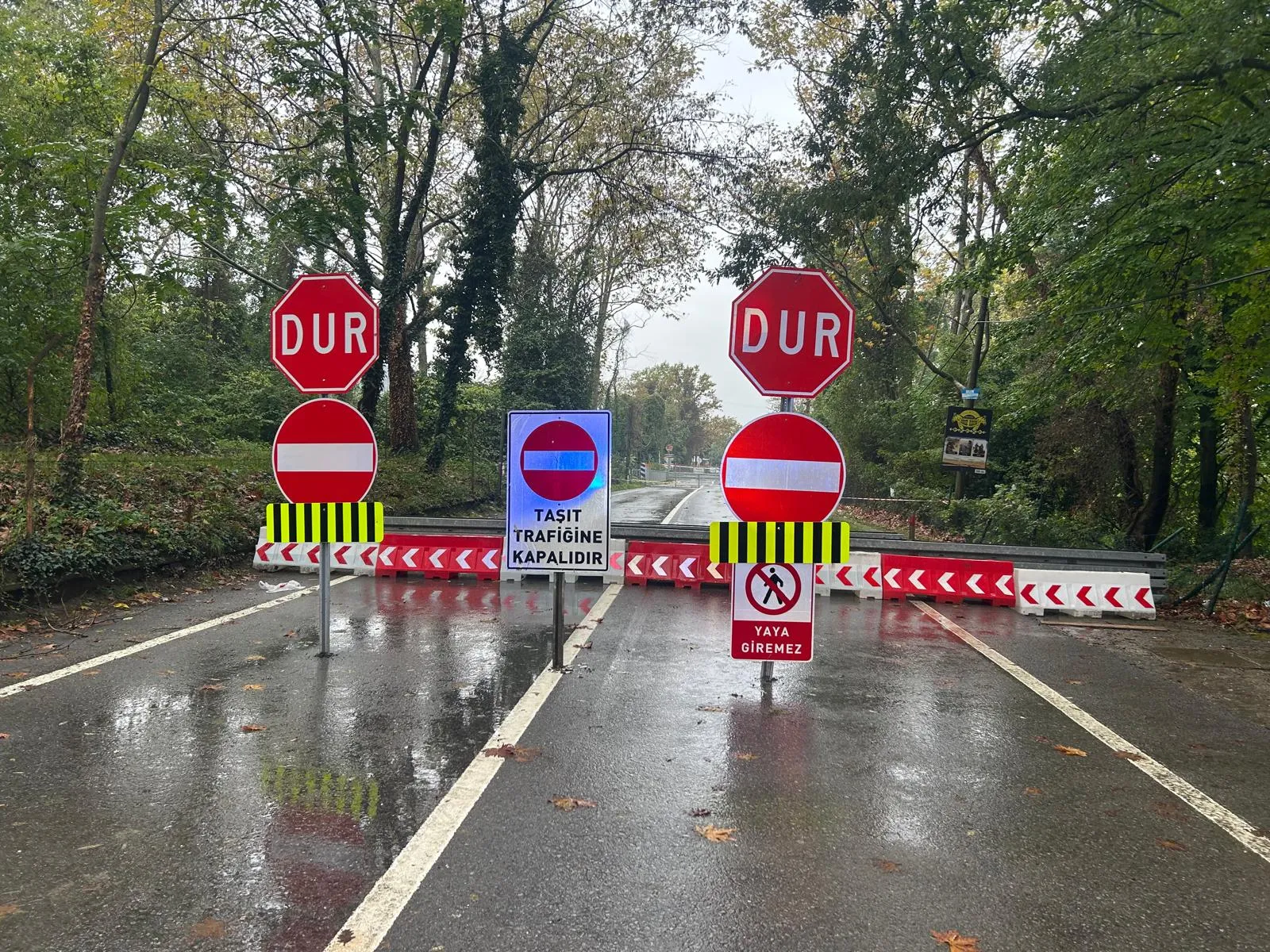 Sapanca'da ulaşım krizine geçici çözüm: Alternatif güzergah trafiğe açıldı