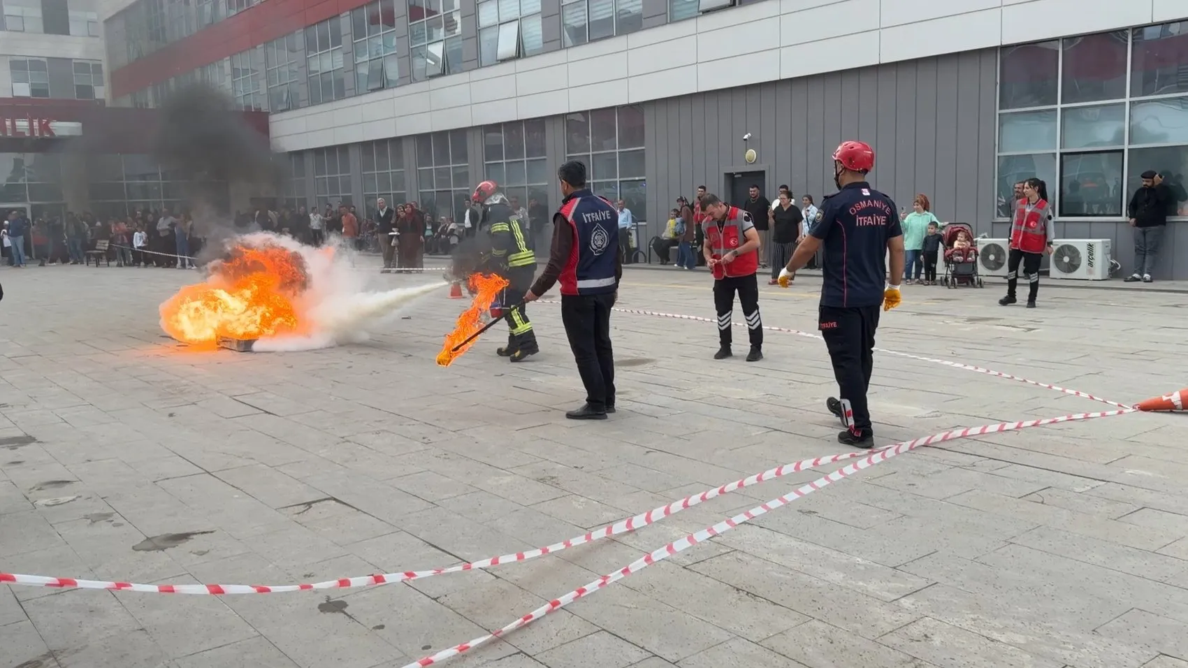 Osmaniye'de nefes kesen anlar: Hastanede eş zamanlı terör ve yangın alarmı